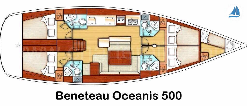 صور Beneteau OCEANIS 55 4